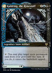 Jorn, God of Winter // Kaldring, the Rimestaff (Showcase) [Kaldheim] | Rook's Games and More