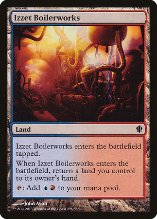 Izzet Boilerworks [Commander 2013] | Rook's Games and More