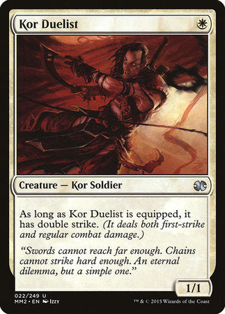 Kor Duelist [Modern Masters 2015] | Rook's Games and More