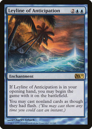 Leyline of Anticipation [Magic 2011] | Rook's Games and More