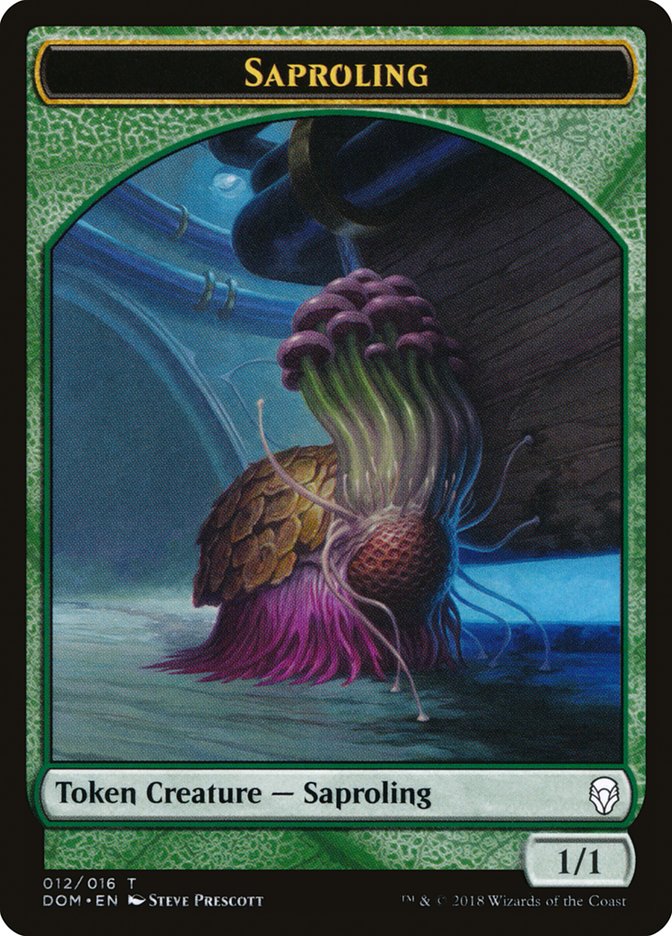 Saproling [Dominaria Tokens] | Rook's Games and More