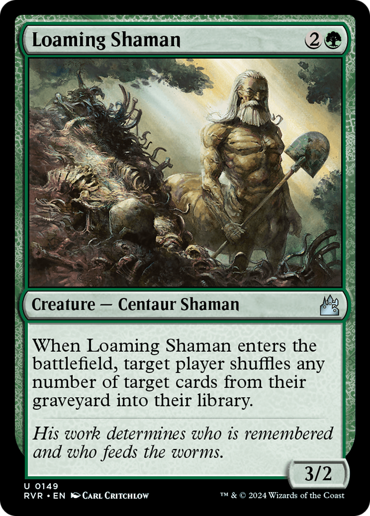 Loaming Shaman [Ravnica Remastered] | Rook's Games and More