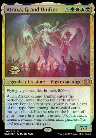 Atraxa, Grand Unifier [Phyrexia: All Will Be One Prerelease Promos] | Rook's Games and More