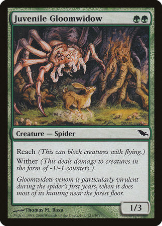 Juvenile Gloomwidow [Shadowmoor] | Rook's Games and More