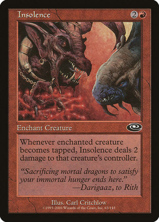 Insolence [Planeshift] | Rook's Games and More