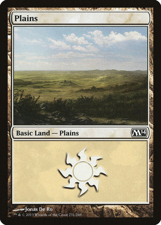 Plains (231) [Magic 2014] | Rook's Games and More