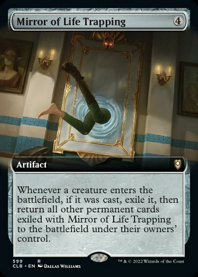 Mirror of Life Trapping (Extended Art) [Commander Legends: Battle for Baldur's Gate] | Rook's Games and More