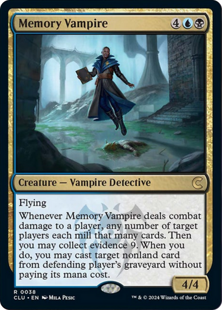 Memory Vampire [Ravnica: Clue Edition] | Rook's Games and More