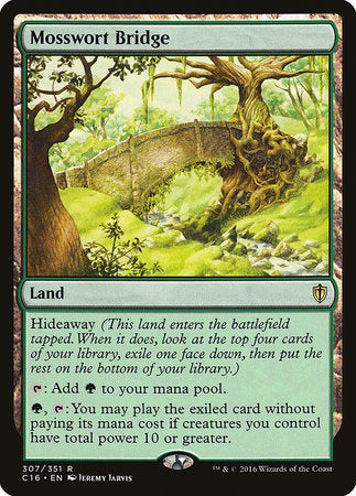 Mosswort Bridge [Commander 2016] | Rook's Games and More