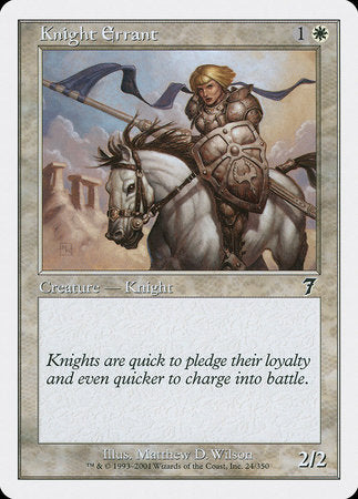 Knight Errant [Seventh Edition] | Rook's Games and More