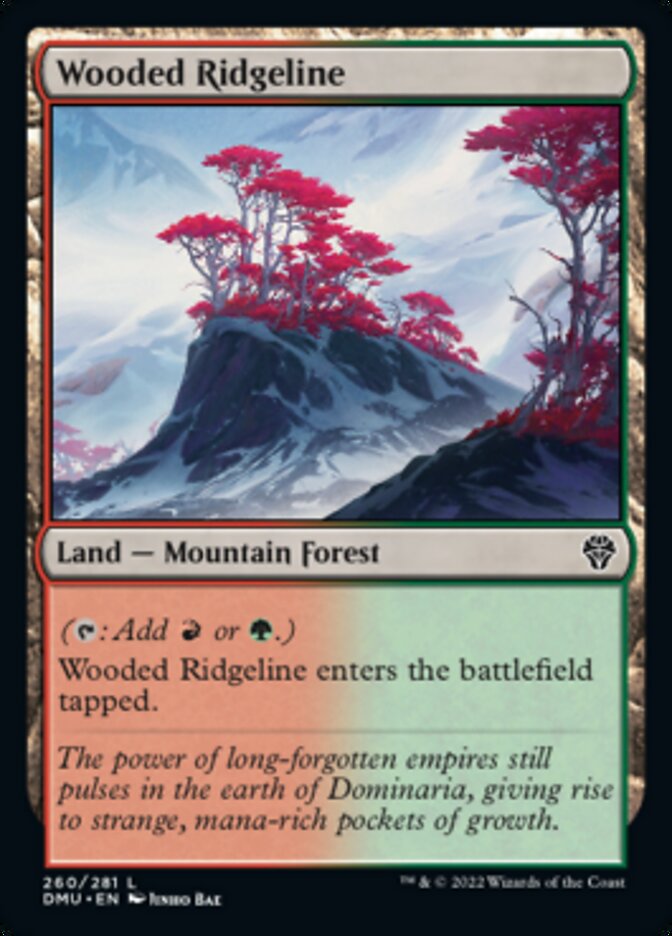 Wooded Ridgeline [Dominaria United] | Rook's Games and More