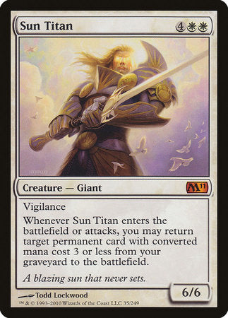 Sun Titan [Magic 2011] | Rook's Games and More