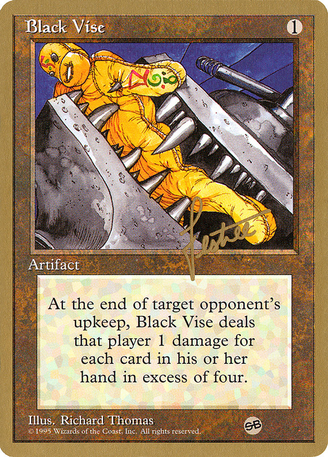 Black Vise (Bertrand Lestree) (SB) [Pro Tour Collector Set] | Rook's Games and More