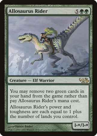 Allosaurus Rider [Duel Decks: Elves vs. Goblins] | Rook's Games and More