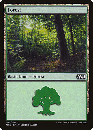 Forest (267) [Magic 2015] | Rook's Games and More