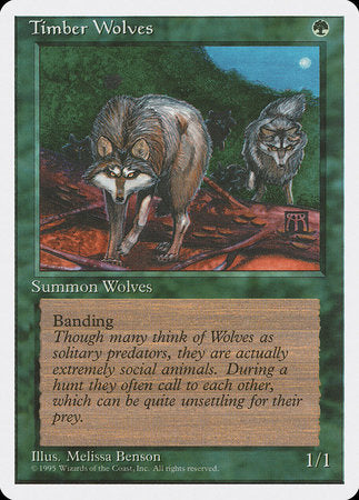 Timber Wolves [Fourth Edition] | Rook's Games and More