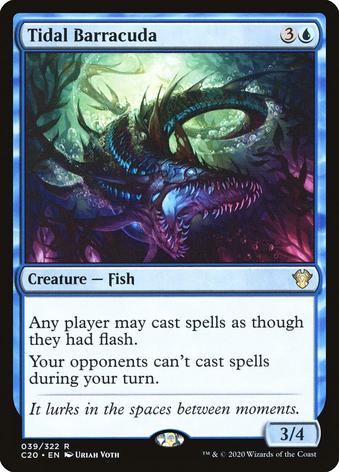 Tidal Barracuda [Commander 2020] | Rook's Games and More
