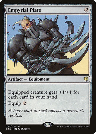 Empyrial Plate [Commander 2016] | Rook's Games and More