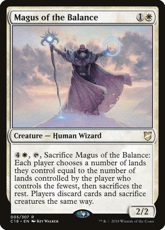 Magus of the Balance [Commander 2018] | Rook's Games and More