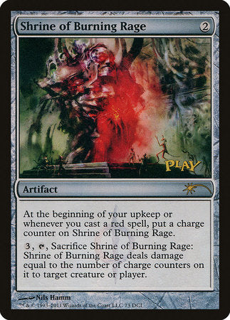 Shrine of Burning Rage [Wizards Play Network 2011] | Rook's Games and More