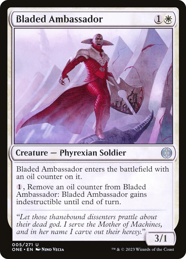 Bladed Ambassador [Phyrexia: All Will Be One] | Rook's Games and More