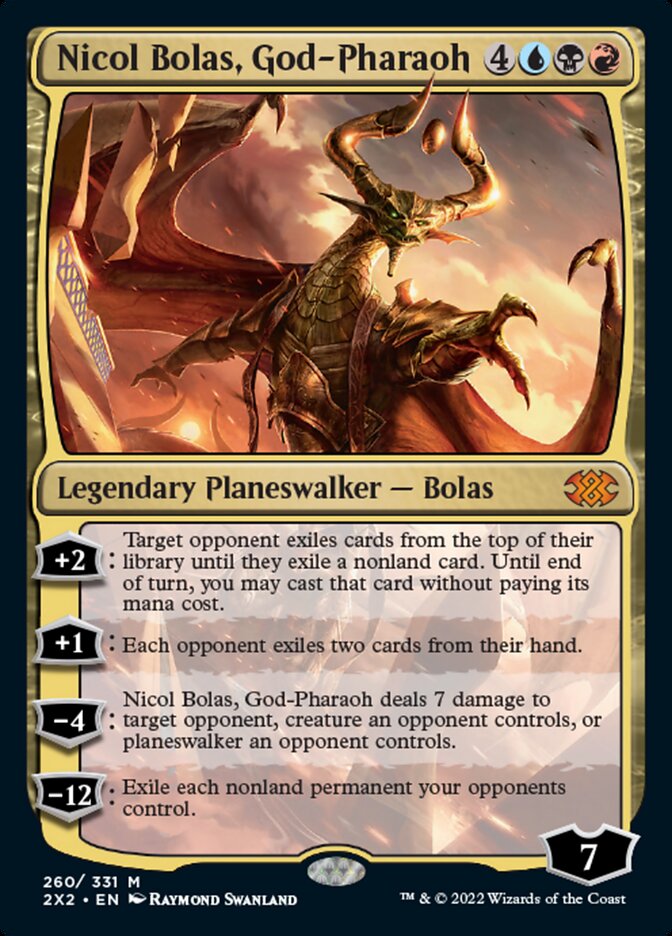 Nicol Bolas, God-Pharaoh [Double Masters 2022] | Rook's Games and More