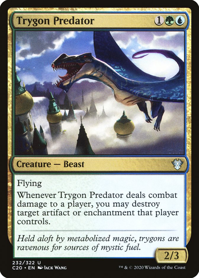 Trygon Predator [Commander 2020] | Rook's Games and More
