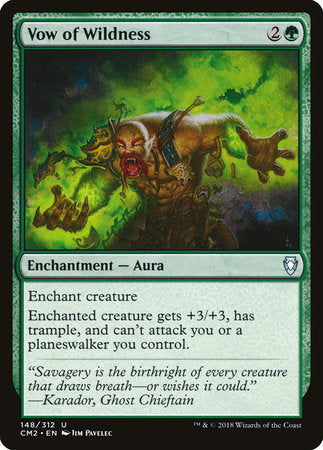 Vow of Wildness [Commander Anthology Volume II] | Rook's Games and More