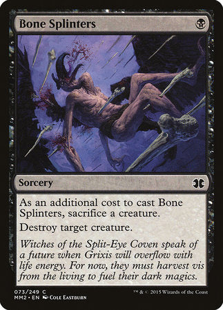 Bone Splinters [Modern Masters 2015] | Rook's Games and More