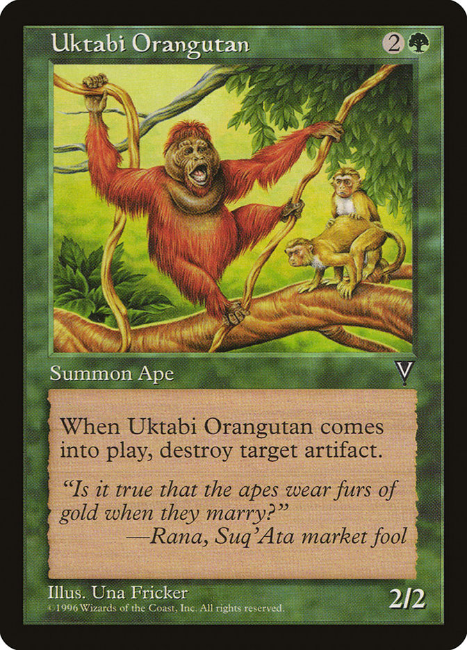 Uktabi Orangutan [Visions] | Rook's Games and More