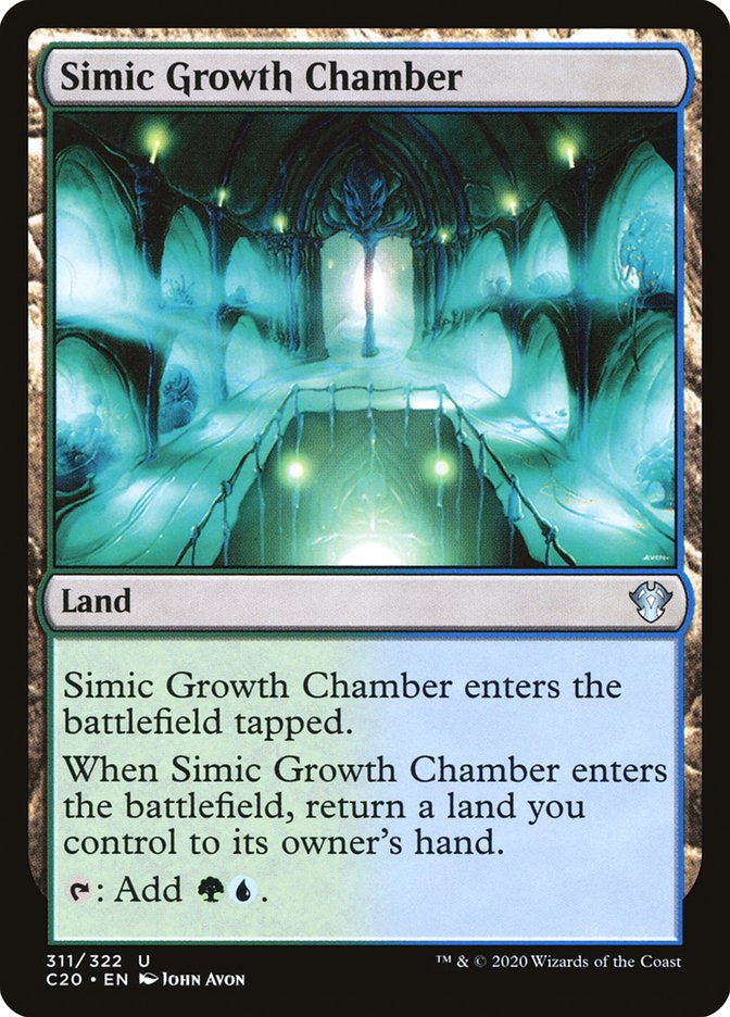 Simic Growth Chamber [Commander 2020] | Rook's Games and More