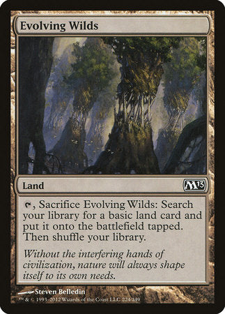 Evolving Wilds [Magic 2013] | Rook's Games and More