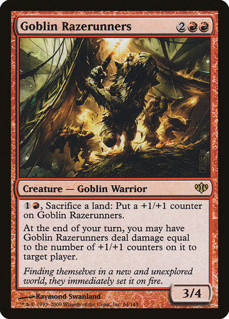 Goblin Razerunners [Conflux] | Rook's Games and More