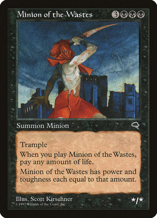 Minion of the Wastes [Tempest] | Rook's Games and More