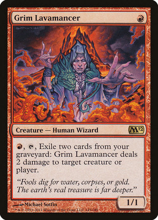 Grim Lavamancer [Magic 2012] | Rook's Games and More