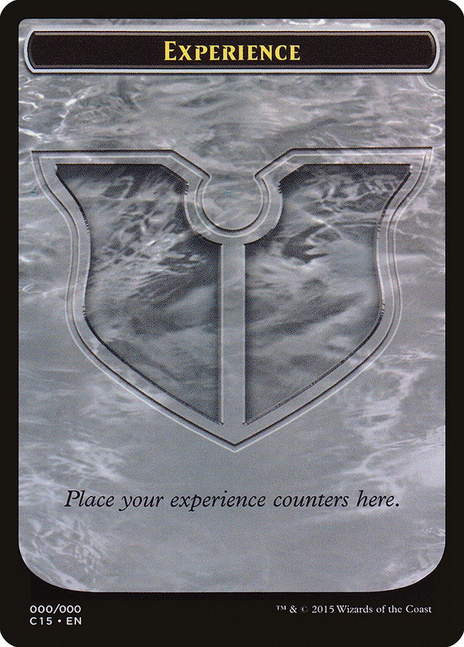 Experience // Experience Double-Sided Token [Commander 2015 Tokens] | Rook's Games and More