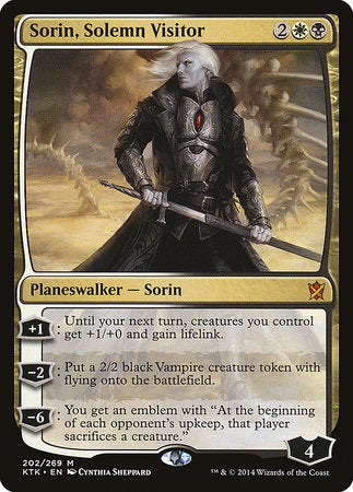 Sorin, Solemn Visitor [Khans of Tarkir] | Rook's Games and More