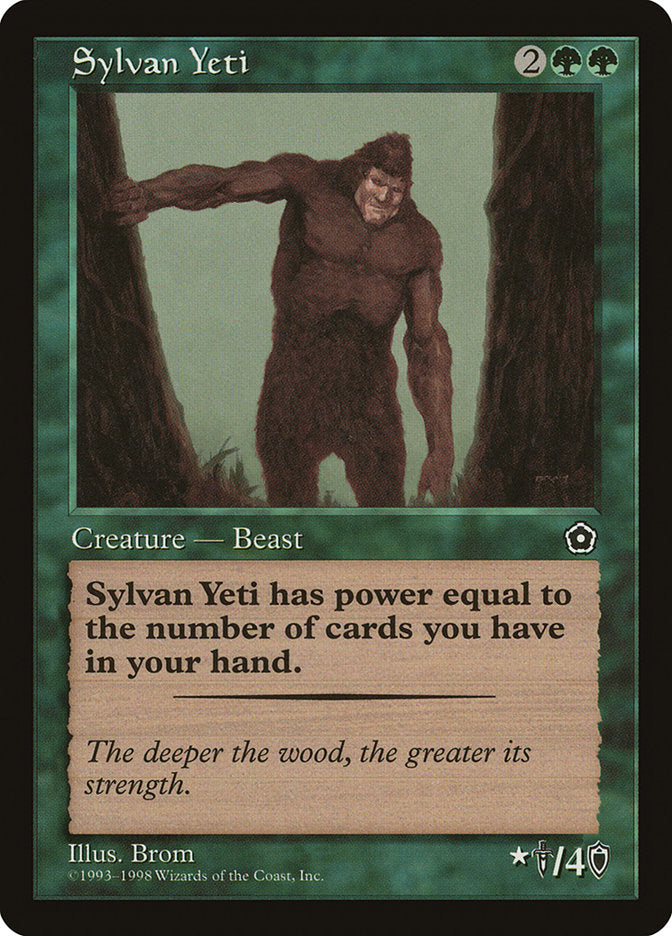 Sylvan Yeti [Portal Second Age] | Rook's Games and More