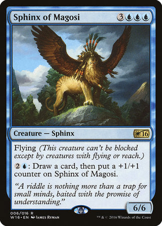 Sphinx of Magosi [Welcome Deck 2016] | Rook's Games and More