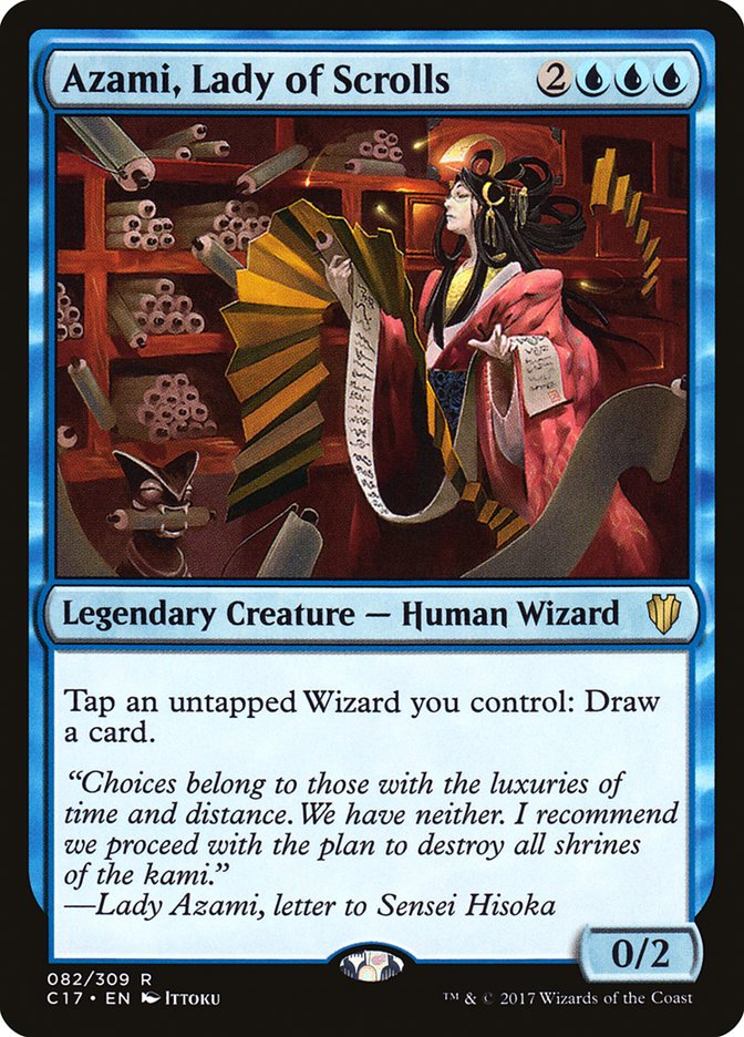 Azami, Lady of Scrolls [Commander 2017] | Rook's Games and More