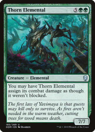 Thorn Elemental [Dominaria] | Rook's Games and More