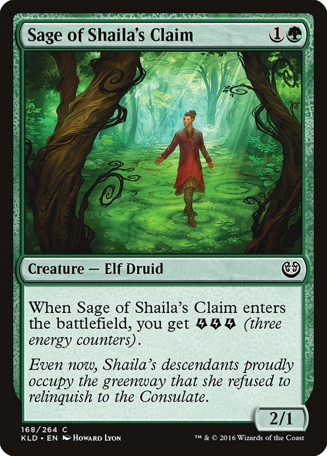 Sage of Shaila's Claim [Kaladesh] | Rook's Games and More