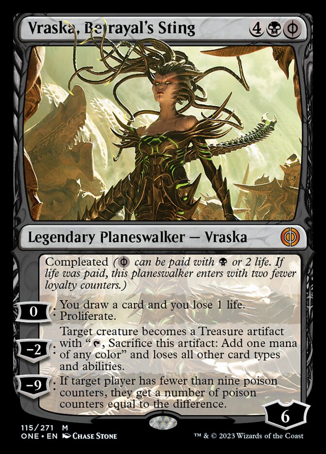 Vraska, Betrayal's Sting [Phyrexia: All Will Be One] | Rook's Games and More