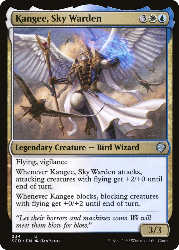 Kangee, Sky Warden [Starter Commander Decks] | Rook's Games and More