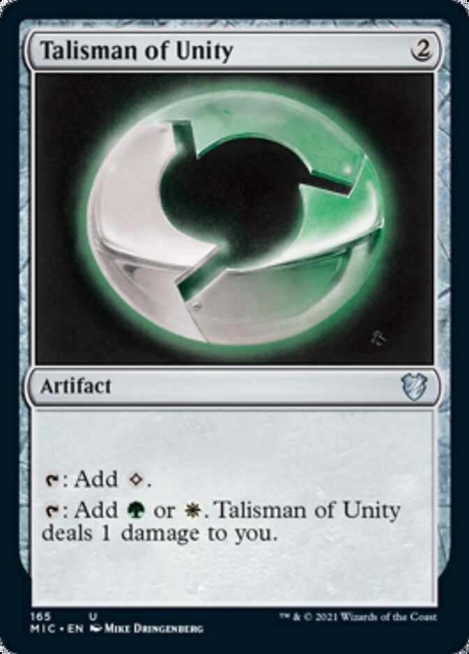 Talisman of Unity [Innistrad: Midnight Hunt Commander] | Rook's Games and More