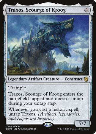 Traxos, Scourge of Kroog [Dominaria] | Rook's Games and More