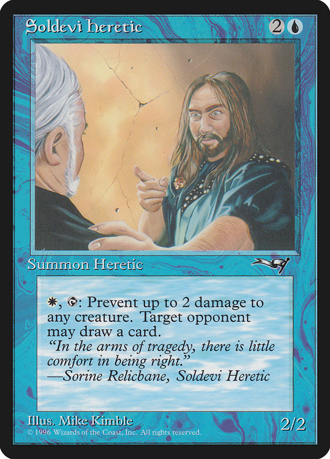 Soldevi Heretic (Pointing) [Alliances] | Rook's Games and More