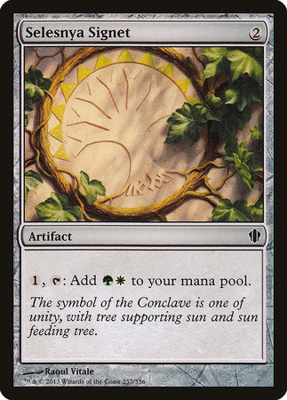 Selesnya Signet [Commander 2013] | Rook's Games and More