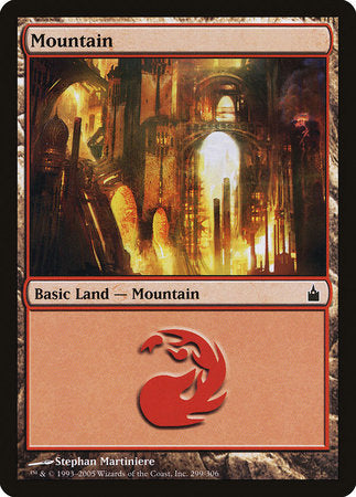 Mountain (299) [Ravnica: City of Guilds] | Rook's Games and More