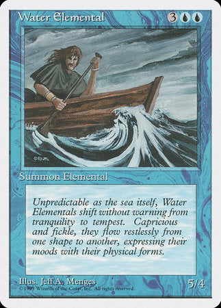 Water Elemental [Fourth Edition] | Rook's Games and More